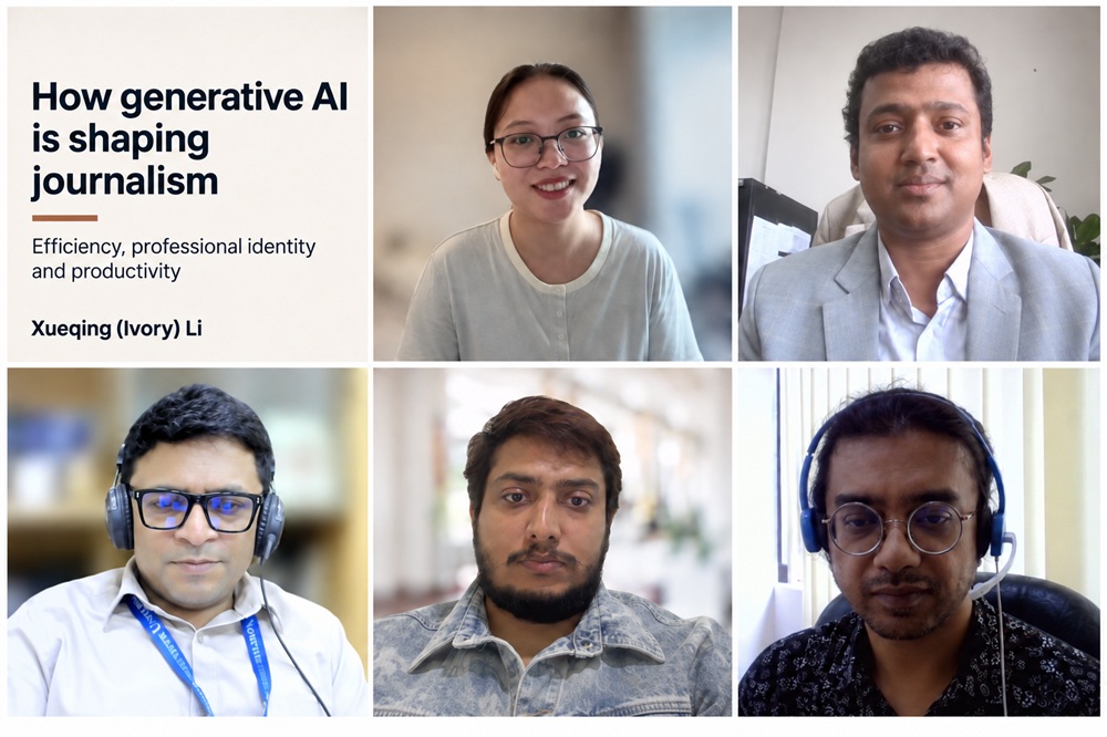 NSU hosts webinar on “How Generative AI is shaping Journalism: the paradox of Efficiency, Professional Identity and Productivity”